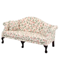 Chippendale upholstered sofa